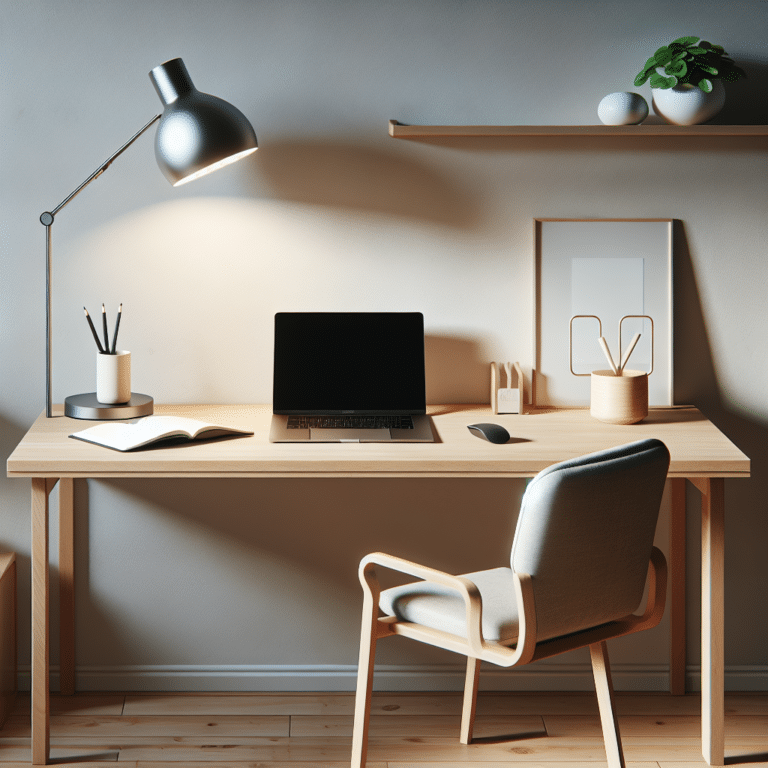 Minimalist Office Setup on a Budget