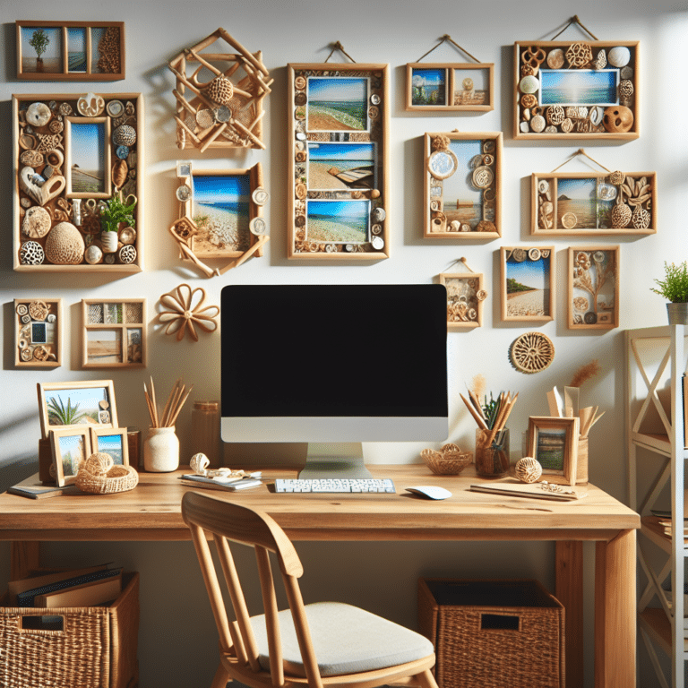 DIY Photo Frames for a Personalised Office Space