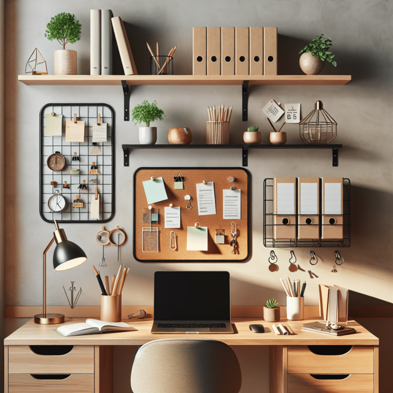 Exploring DIY No-Drill Office Organizers