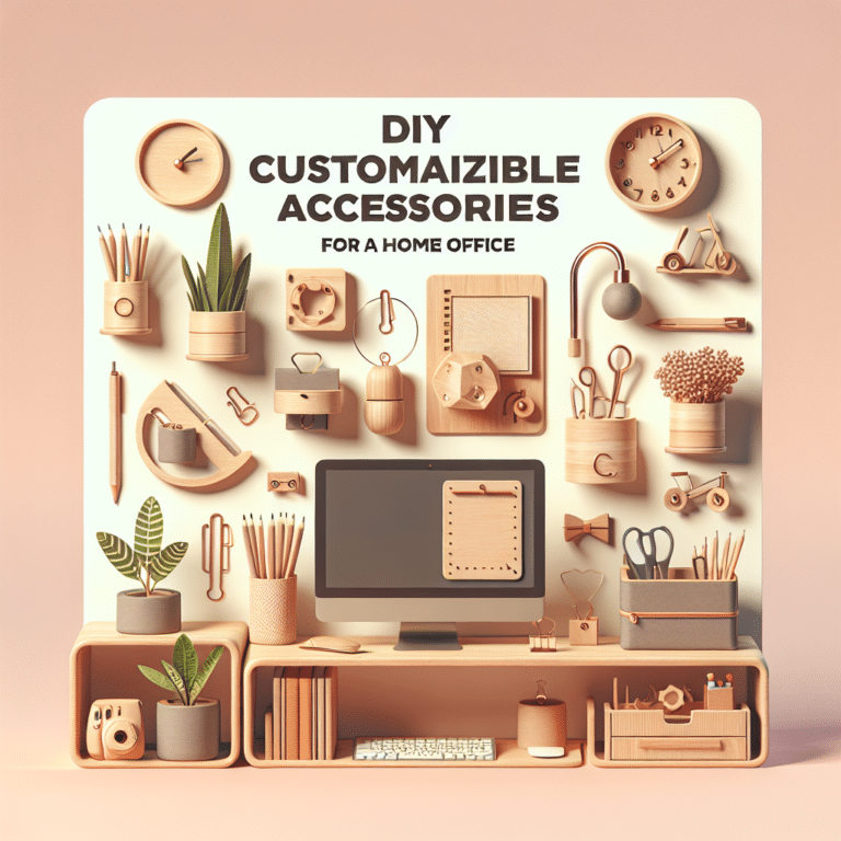 DIY Customizable Accessories for a Home Office