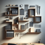 Office Hacks: No-Drill Floating Shelves for Extra Storage