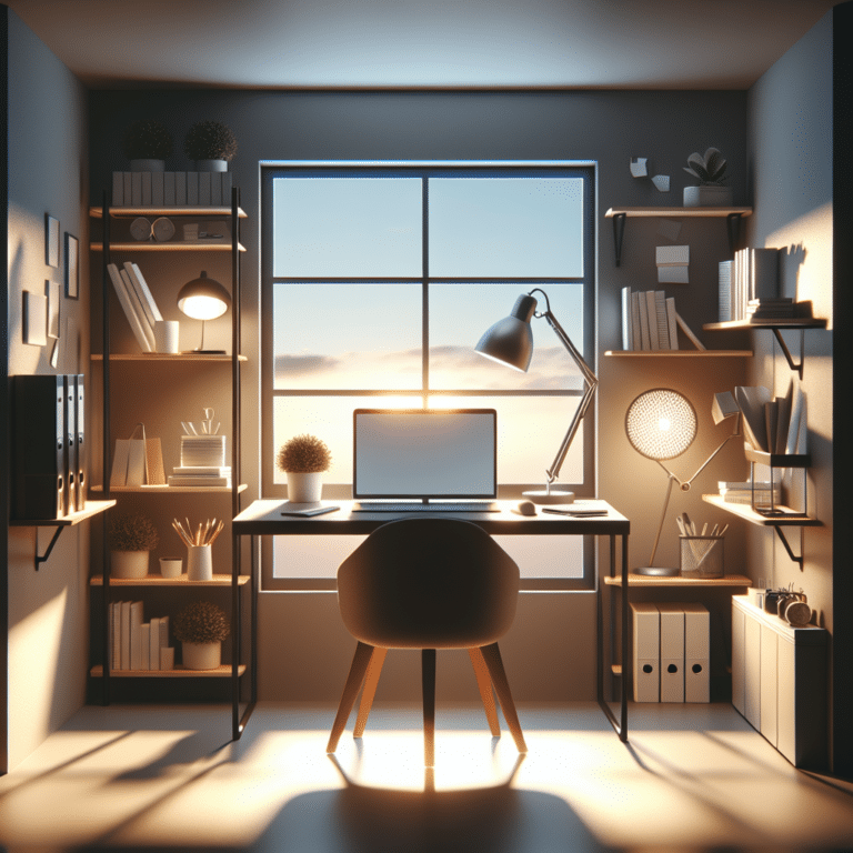 Lighting Your Small Home Office for Top Productivity