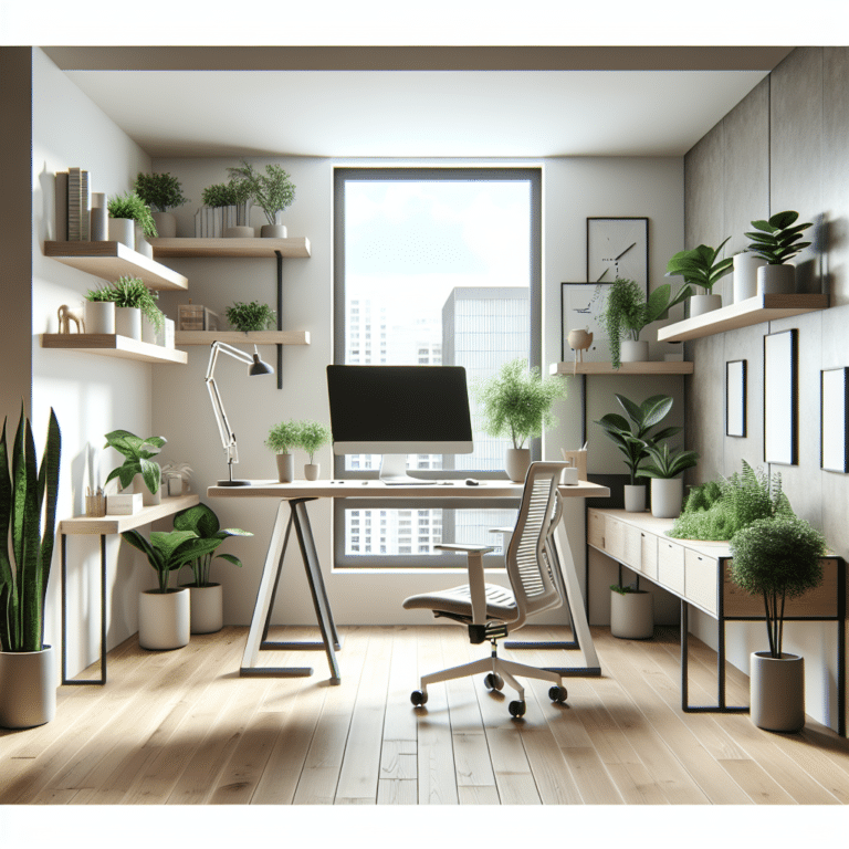 Ergonomic Small Office Ideas for Apartments