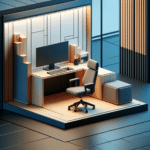 Small Space Office Desk and Chair Combo