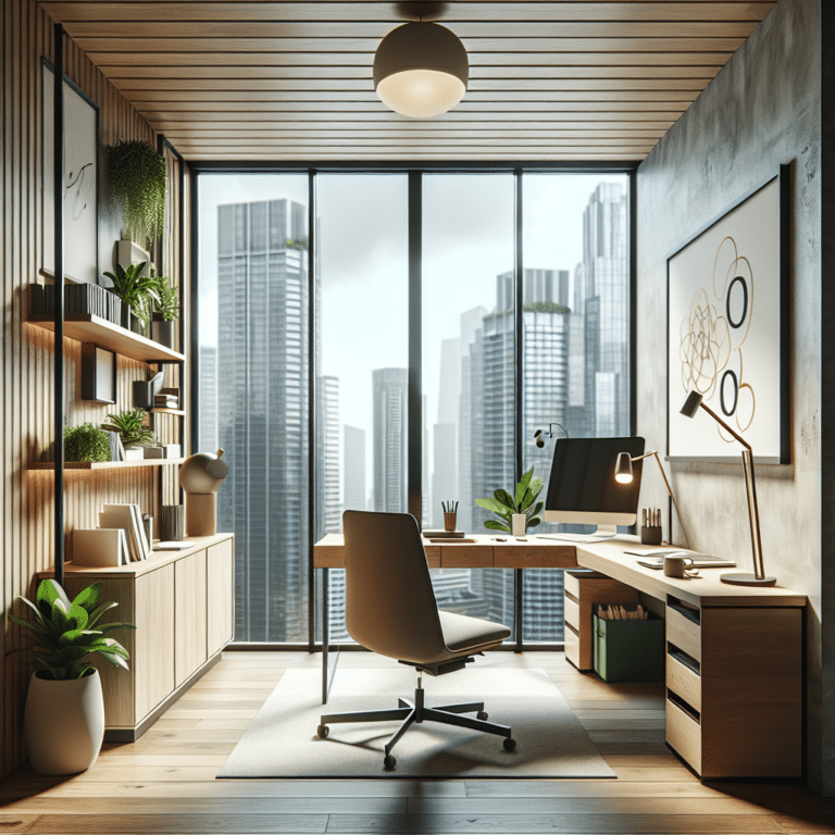 Functional Small Office Ideas for City Apartments