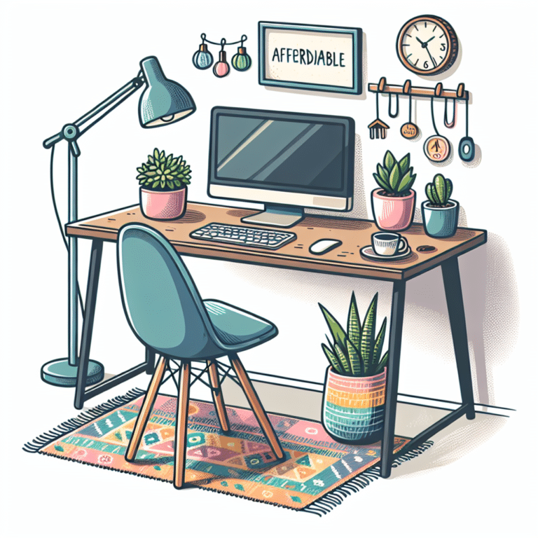Budget-Friendly Workspace Decoration Ideas