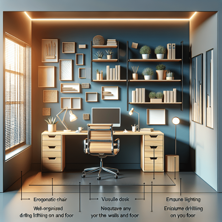 How to Create a Functional Office Space without Drilling Holes