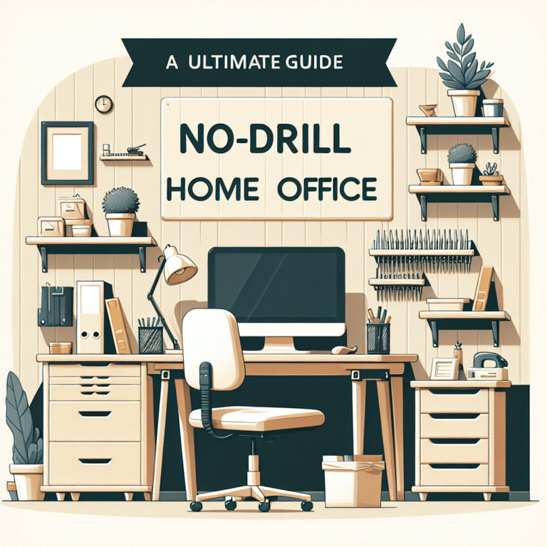 Setting Up a No-Drill Home Office: The Ultimate Guide