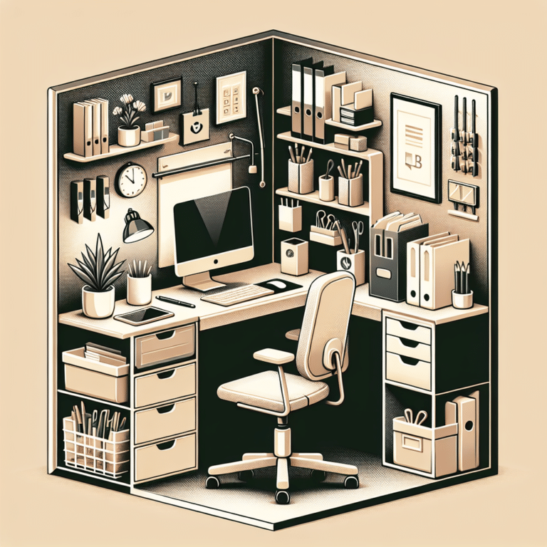 Maximizing Productivity in a Small Home Office Space
