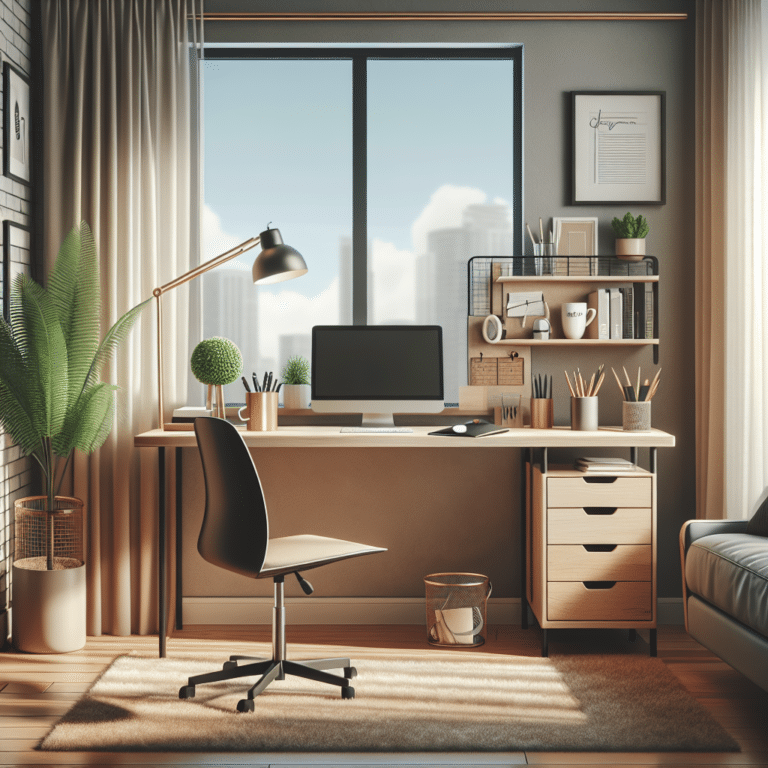 Setting Up a No-Drill Home Office: A Comprehensive Guide