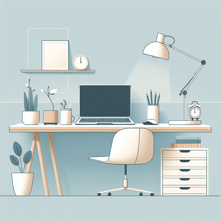 Boosting Efficiency: Minimalist Workspace Hacks