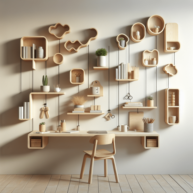 Minimalist DIY: Creative Office Shelving Ideas