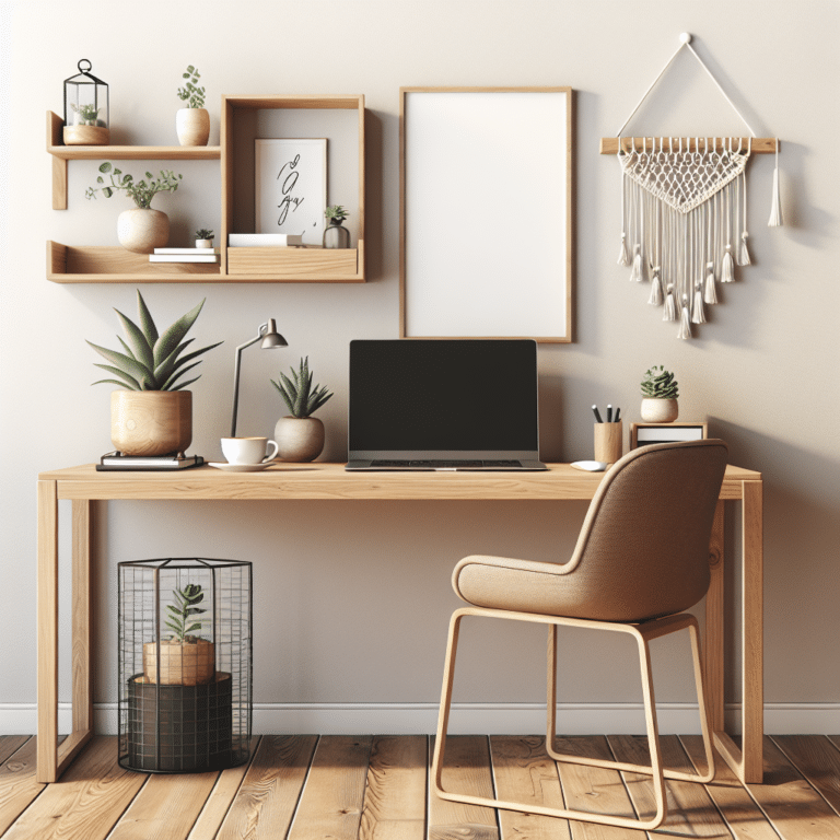 Creating a Minimalist Workspace with DIY Decor Projects