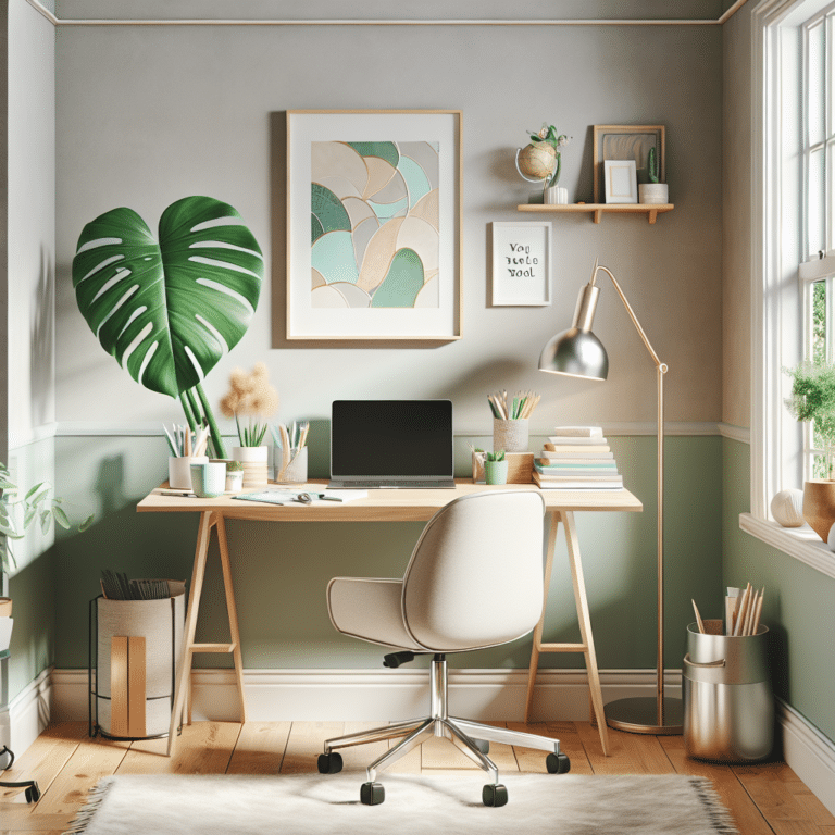 Creating a Motivating Small Home Office Space