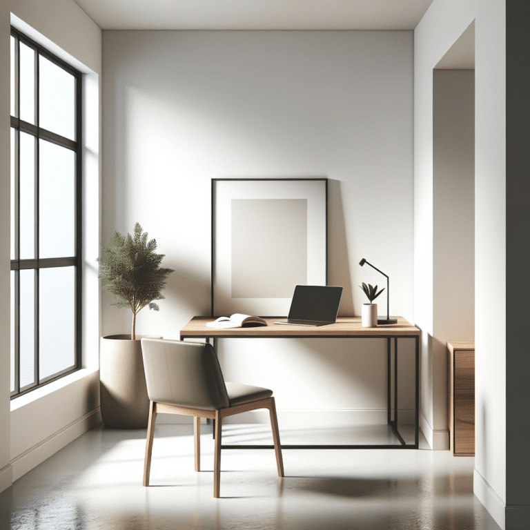 Small Office Decoration Ideas for Minimalists".