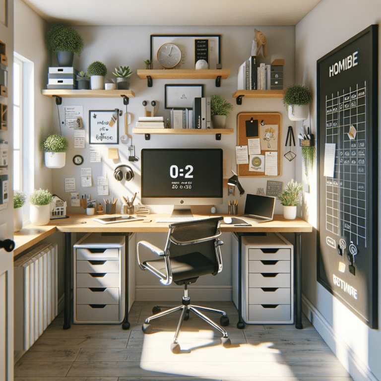 Productivity Tips for a Micro Home Office