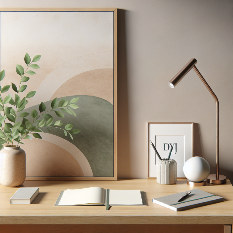 Transform Your Space: DIY Minimalist Office Decor